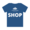 illustrated tshirt with "Shop" written on it
