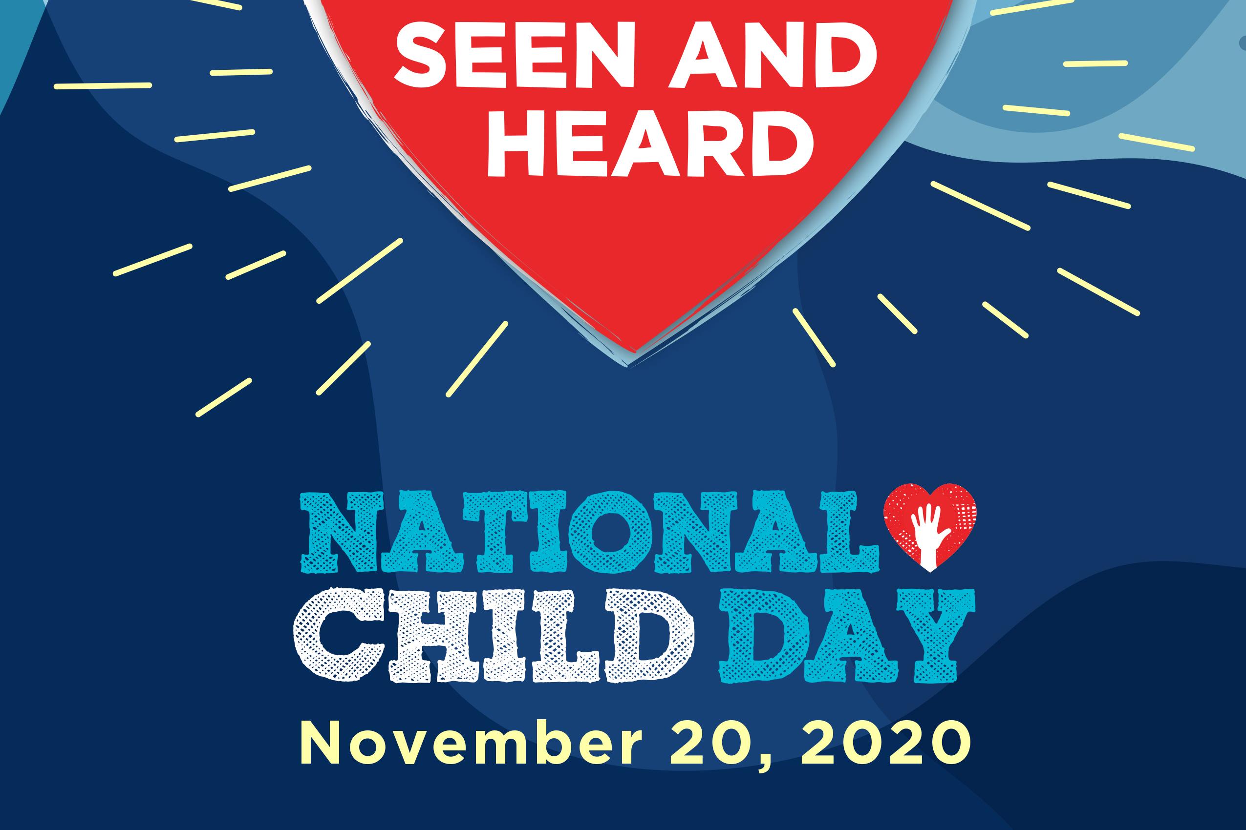 National Child Day November 20 Livingstone Range School Division